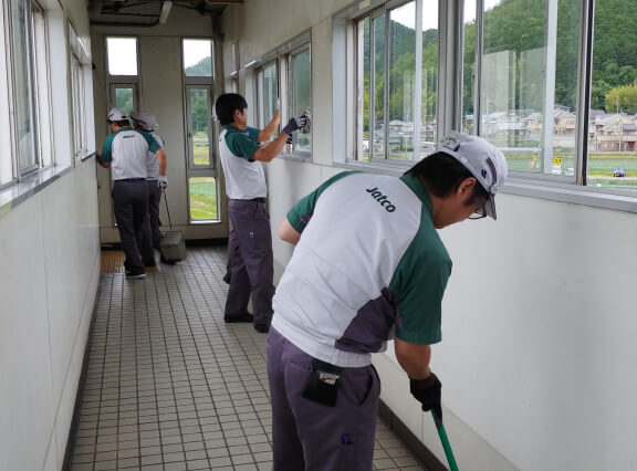 画像：京都・吉富駅清掃