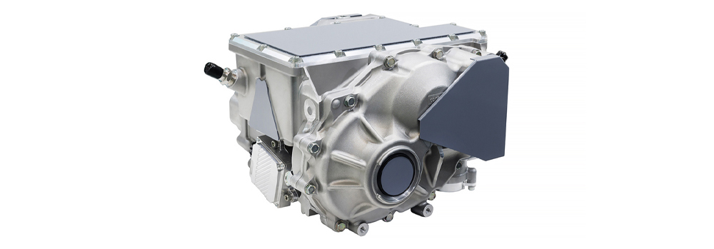 Introduction to our ultra-compact e-Axle currently under technological development