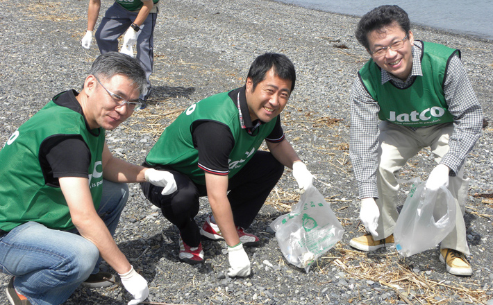 三保松原清掃活動
