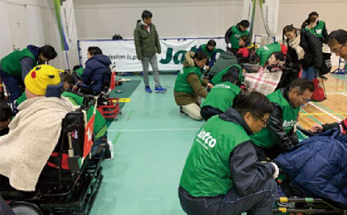 Powerchair soccer tournament
