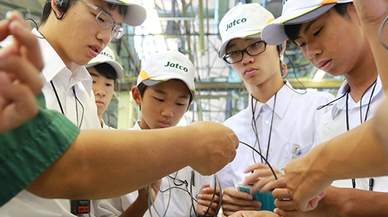 中・高校生の体験学習