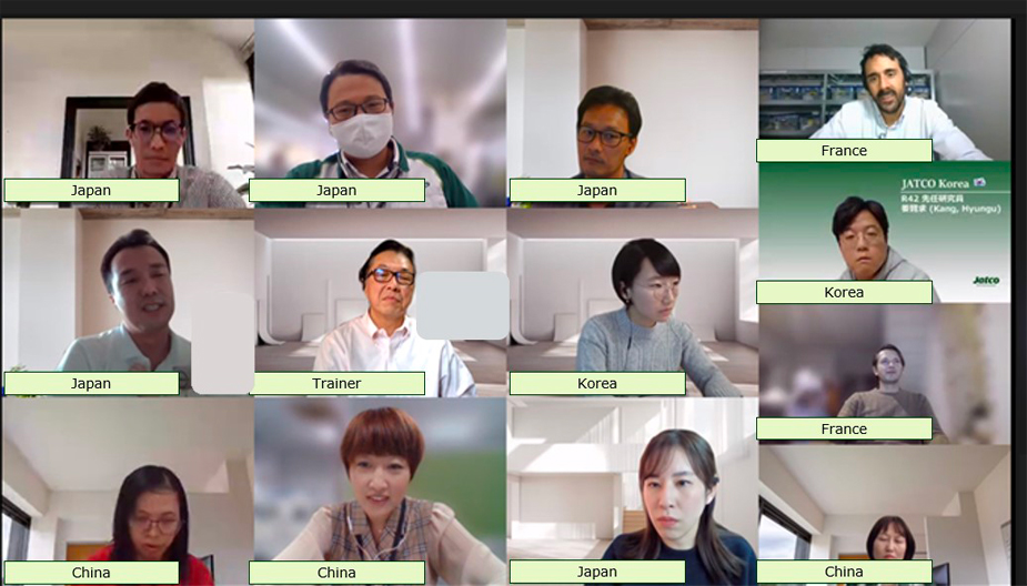 Exchanges with our employees from overseas