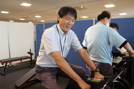 In-house training gym